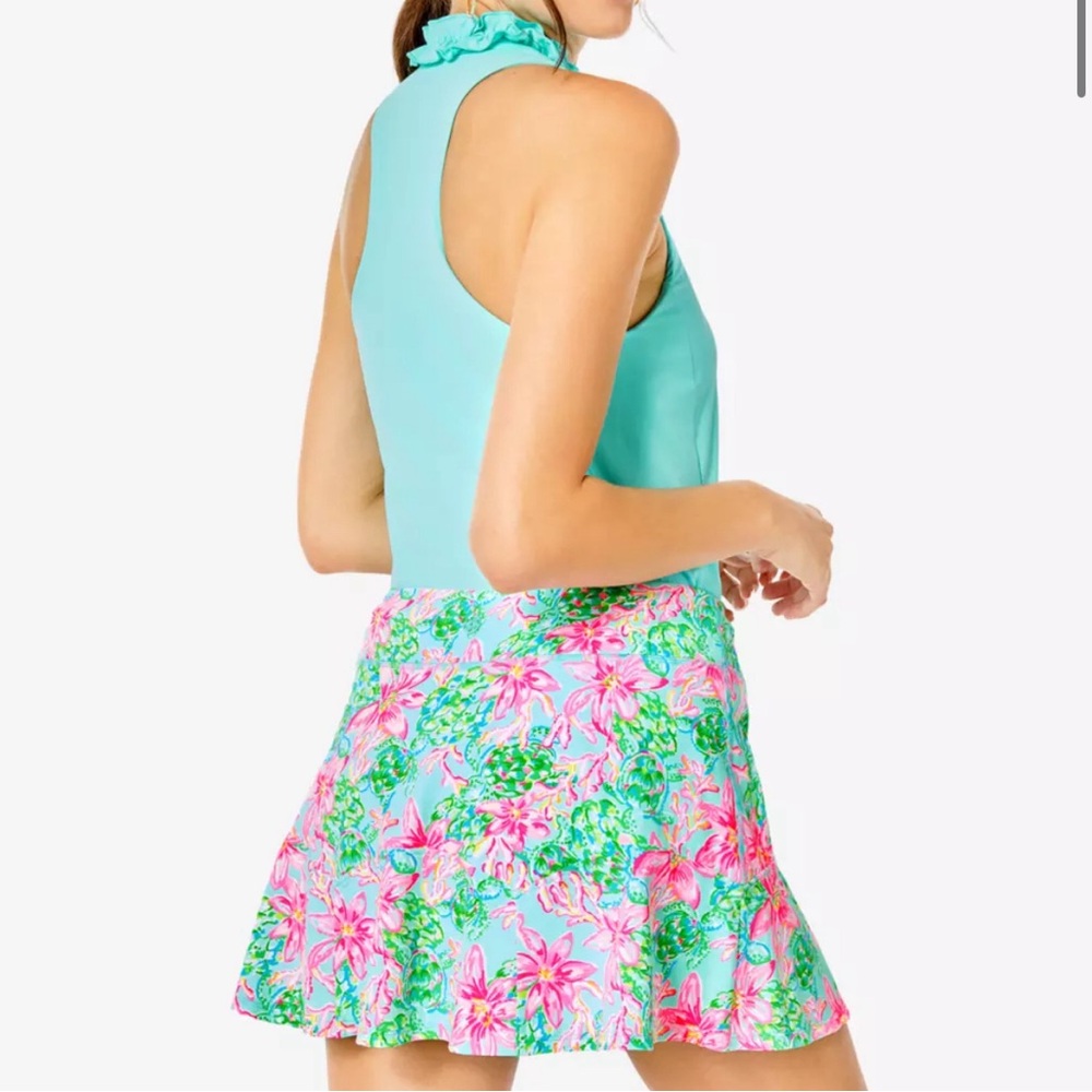 Lilly Pulitzer Corrine Luxletic Skort in So Shellegant
